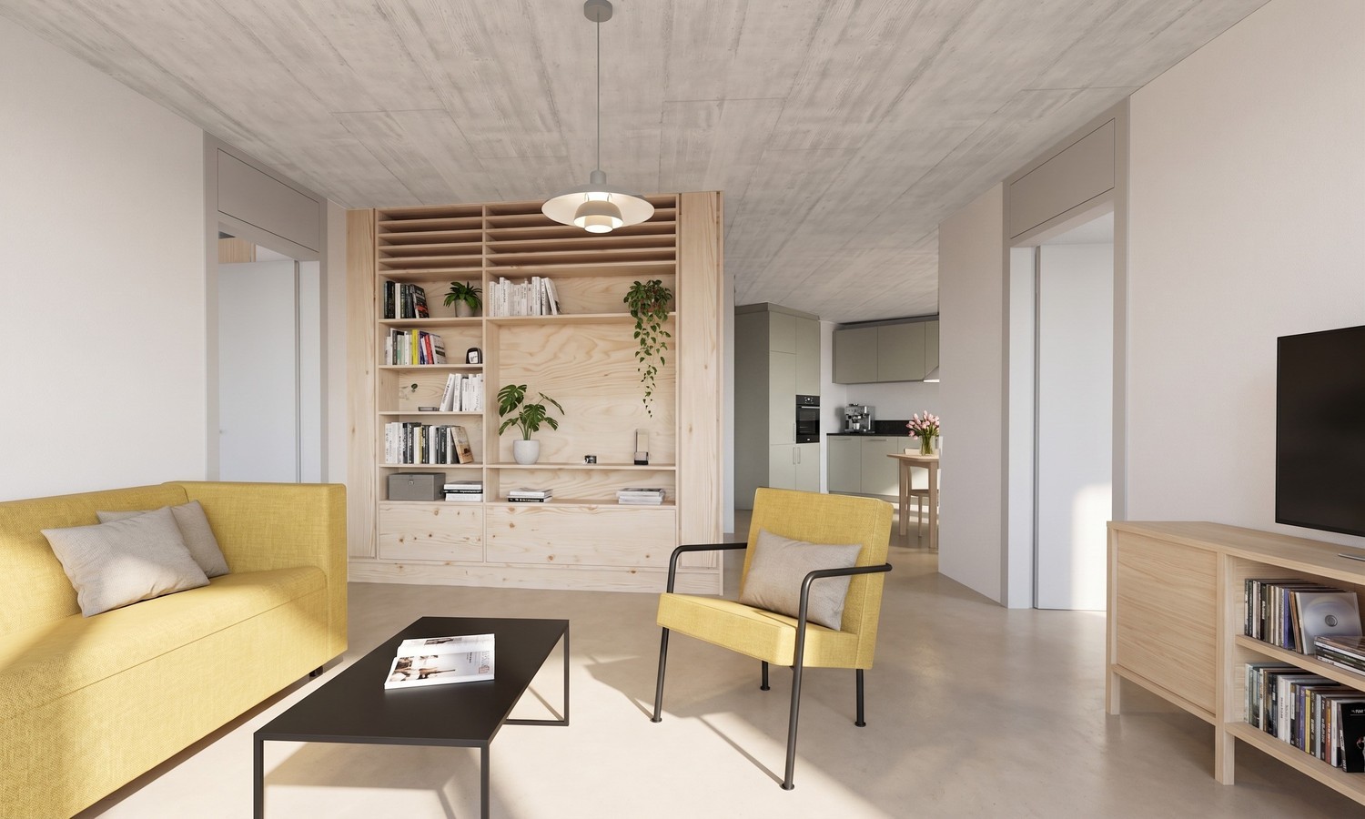 Appartement de 3 ½ pièces