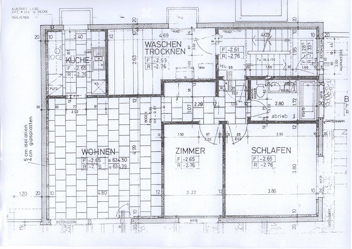 3 rooms apartment