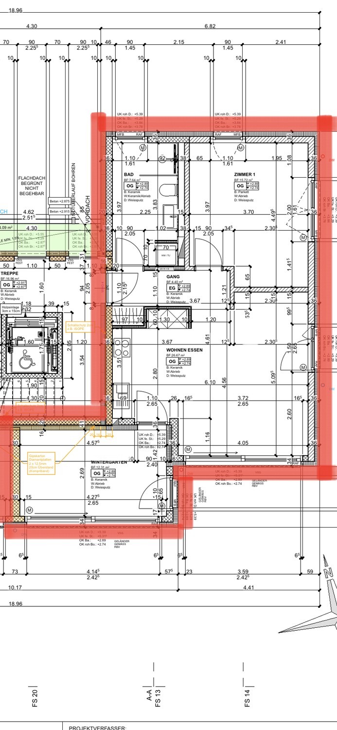 2 ½ rooms apartment