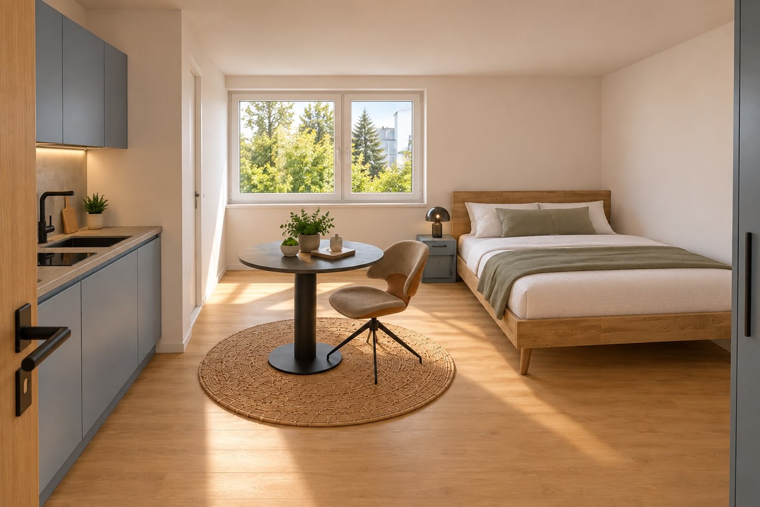 1 room apartment, photo 3 of 6