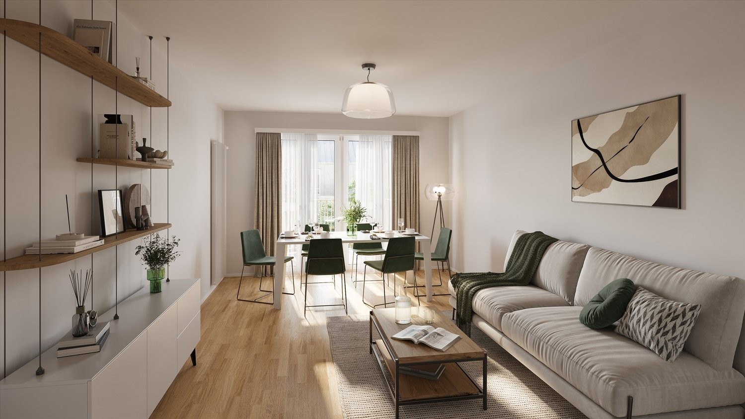 1 ½ pièces appartement