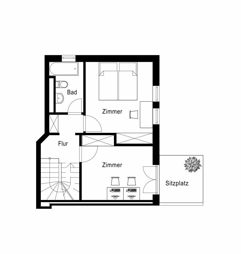 Duplex de 4 ½ pièces