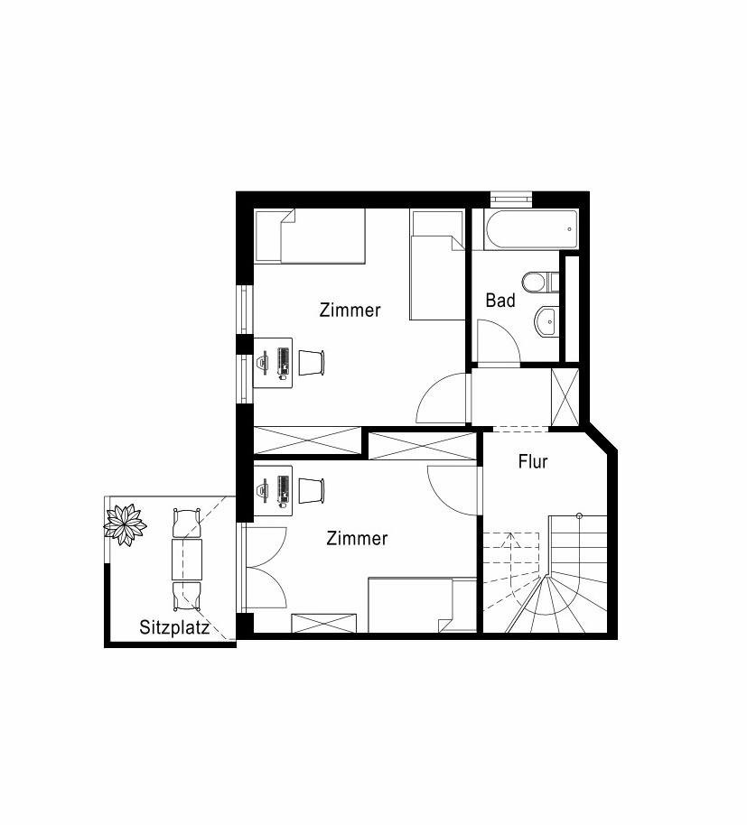 Duplex de 4 ½ pièces
