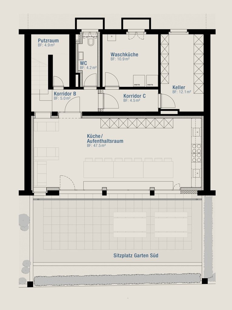 1 room furnished flat, photo 8 of 9
