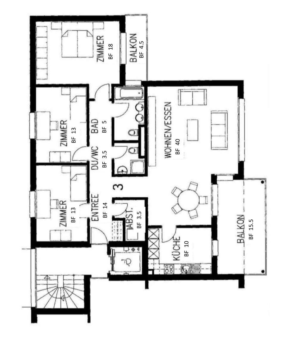 Appartement de 4 ½ pièces