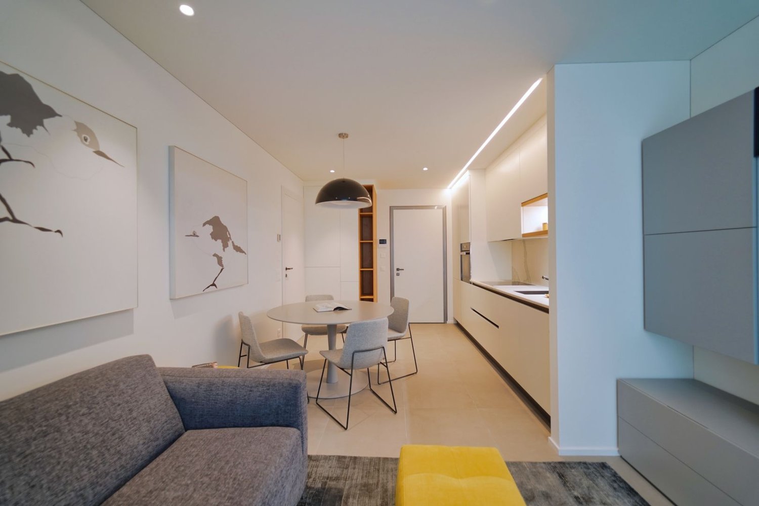2 ½ rooms furnished flat