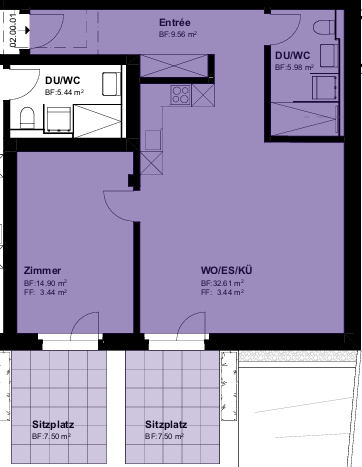 2 ½ rooms apartment, photo 5 of 5