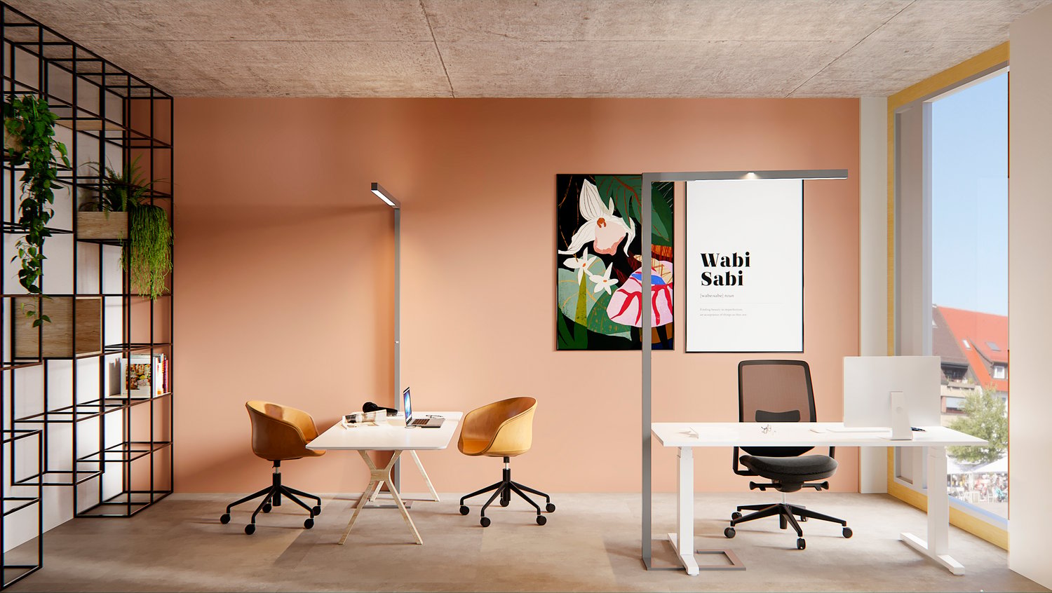1760m² office