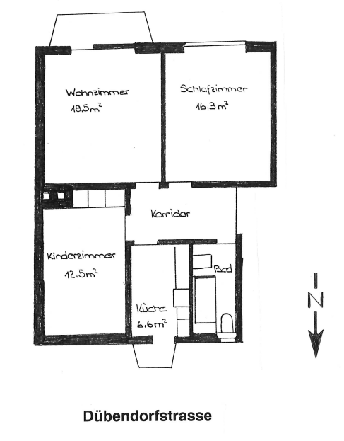 3 rooms apartment, photo 8 of 8