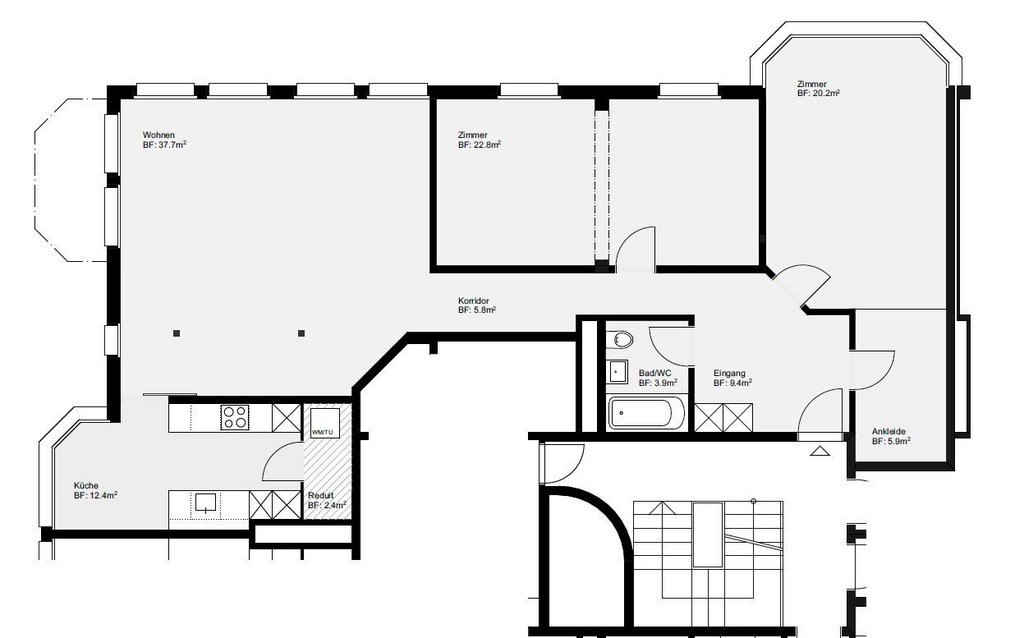 3 ½ rooms apartment, photo 9 of 9