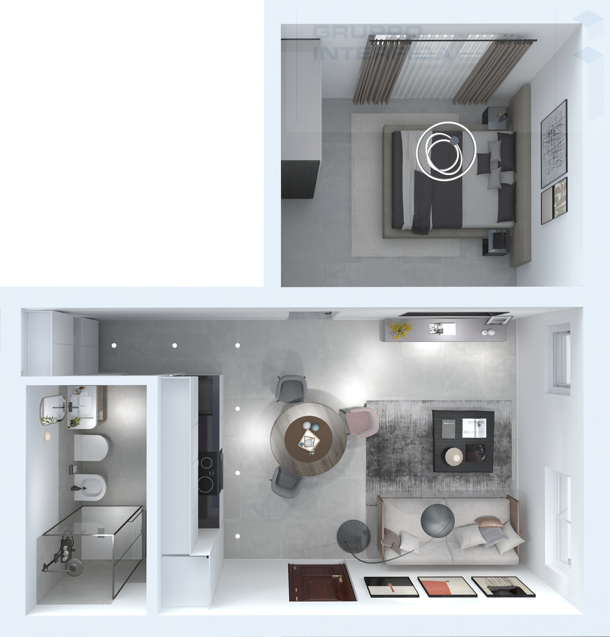 2 ½ pièces appartement