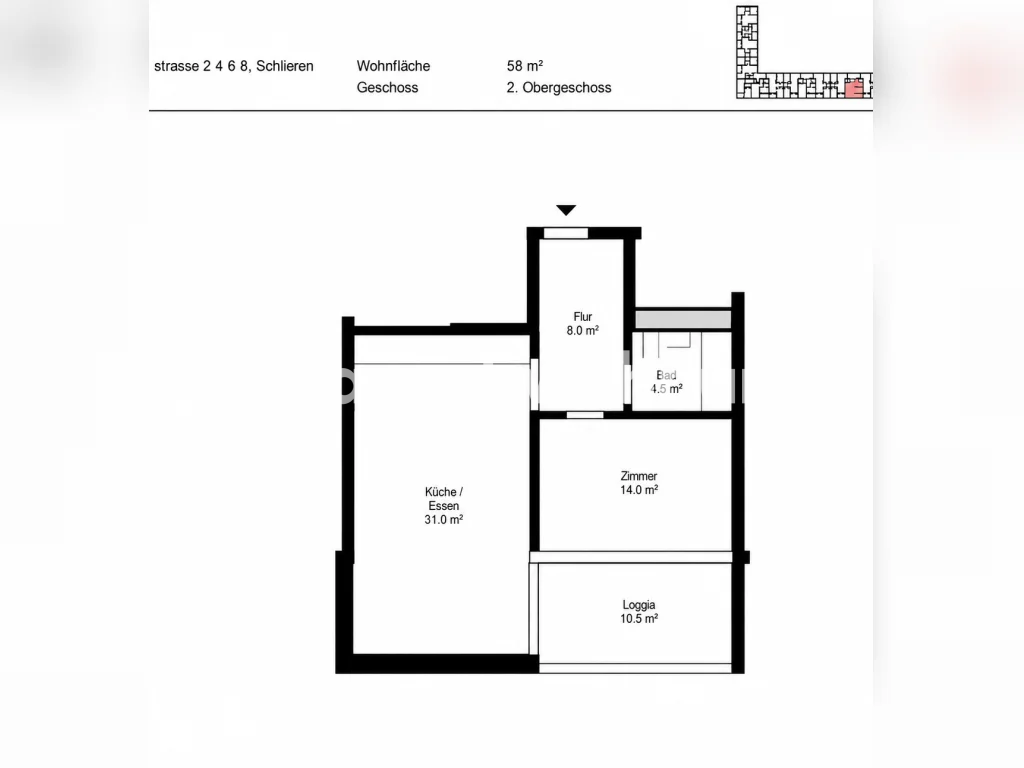 2 ½ rooms apartment, photo 4 of 4