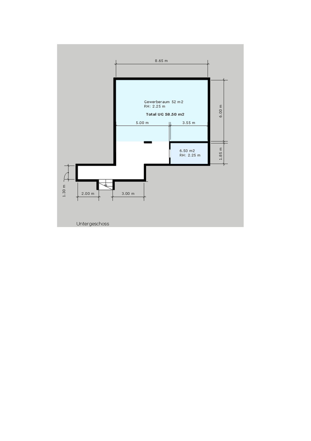 228m² commerciale