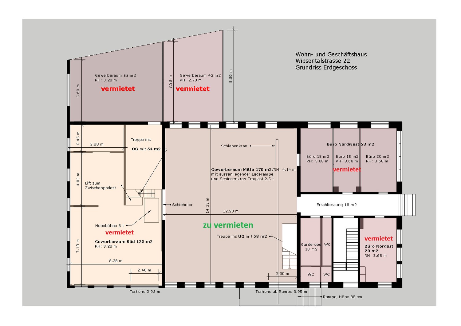 228m² commerciale