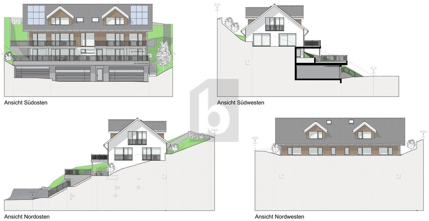 849m² building land, photo 3 of 4
