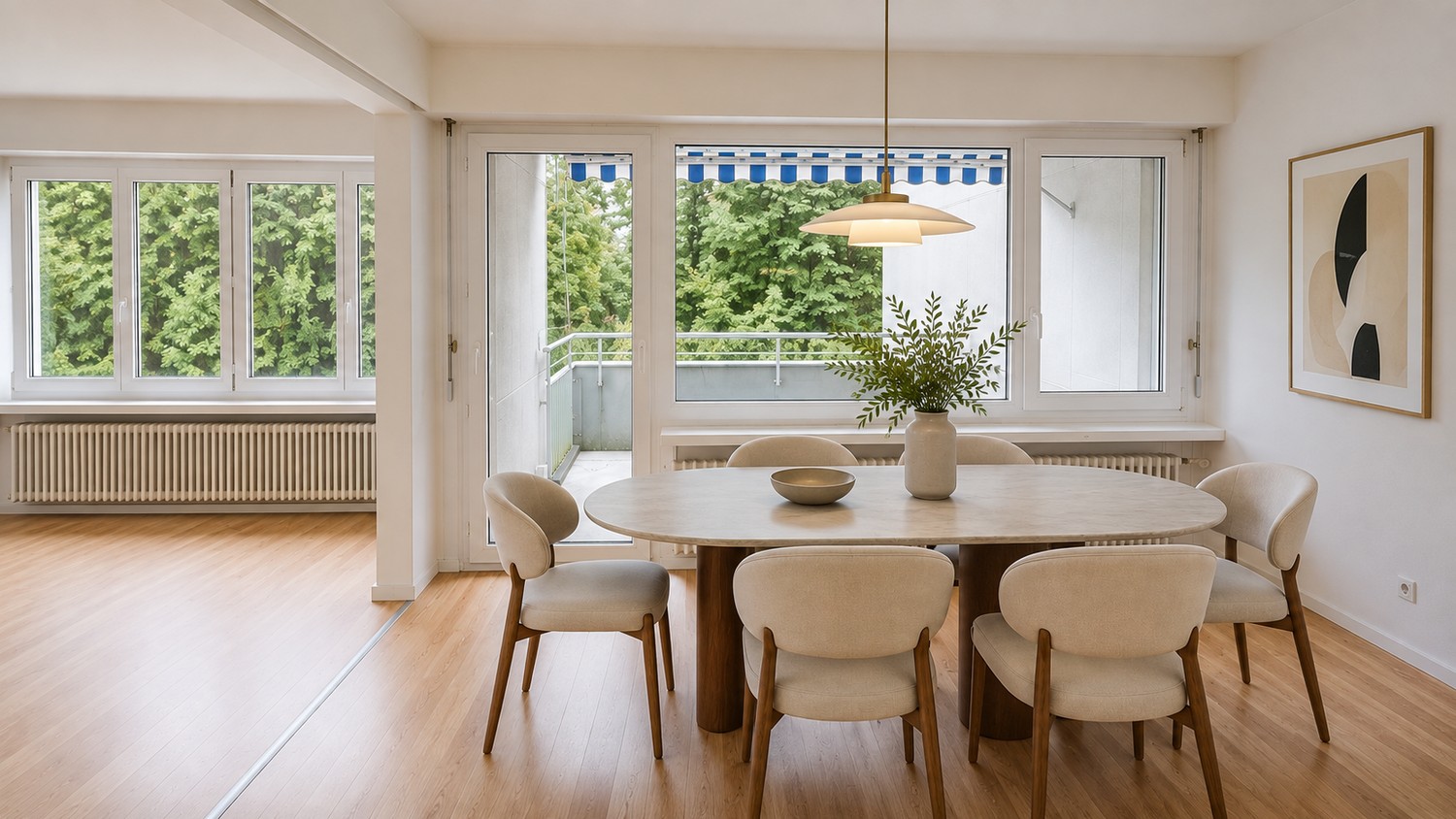 4 rooms apartment