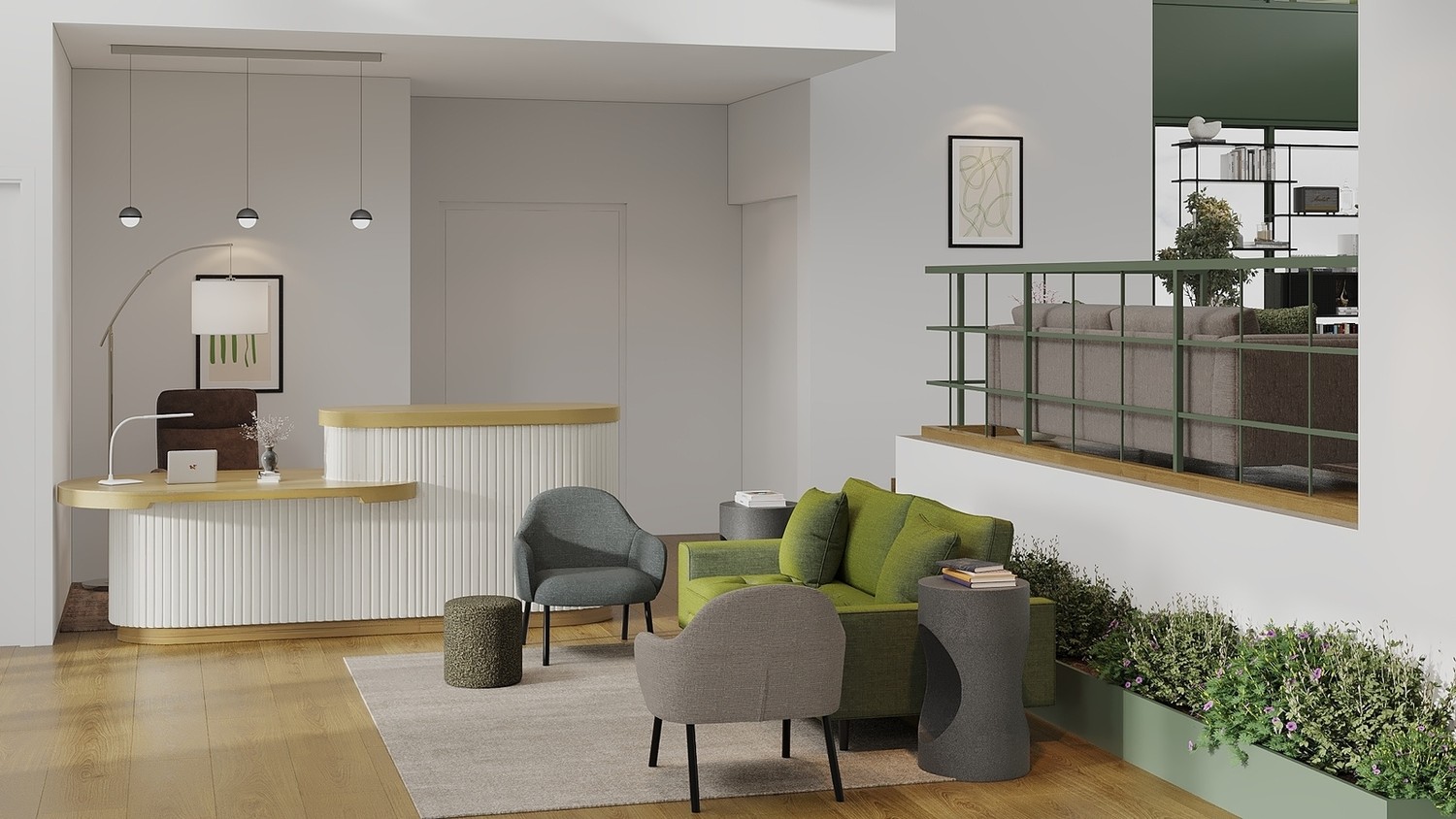 1 ½ rooms apartment