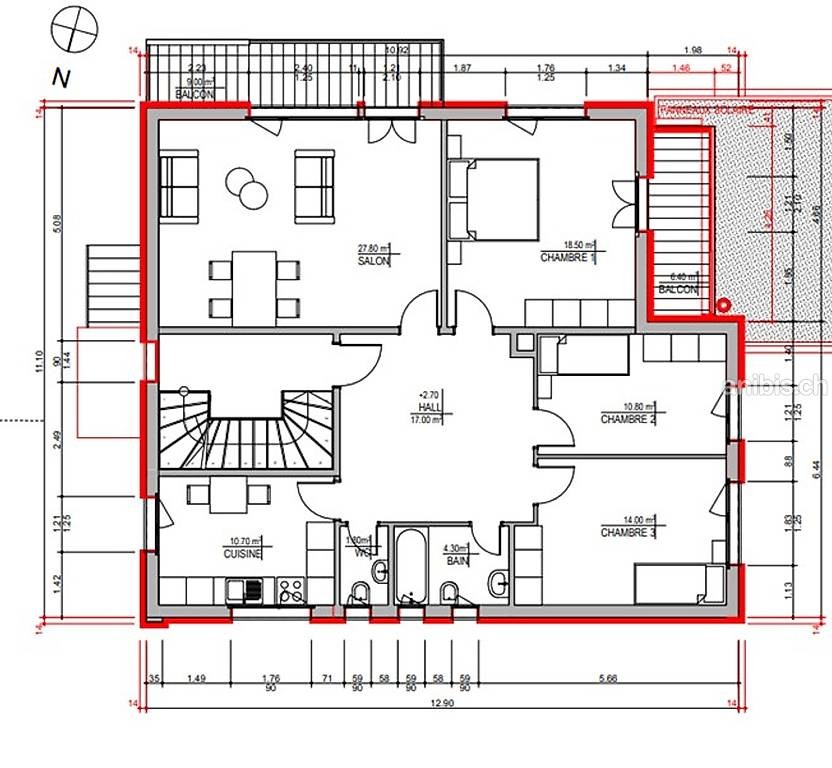 4 ½ rooms apartment, photo 5 of 10