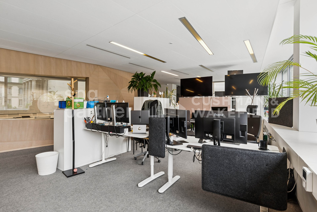 650m² office