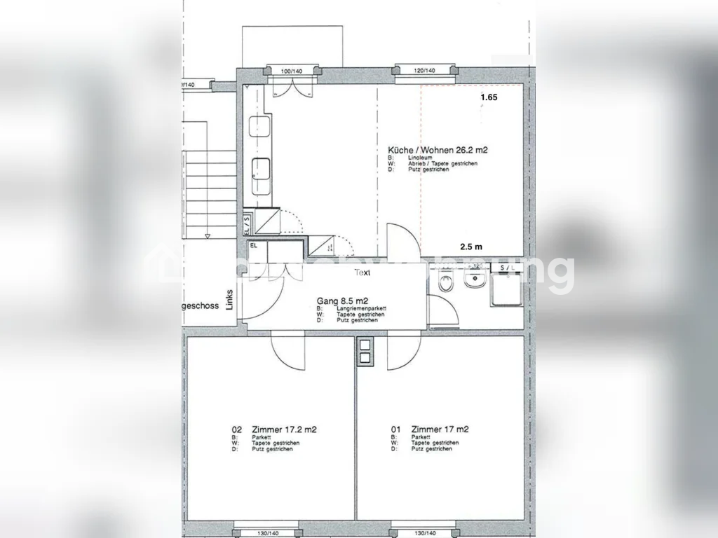 2 rooms apartment