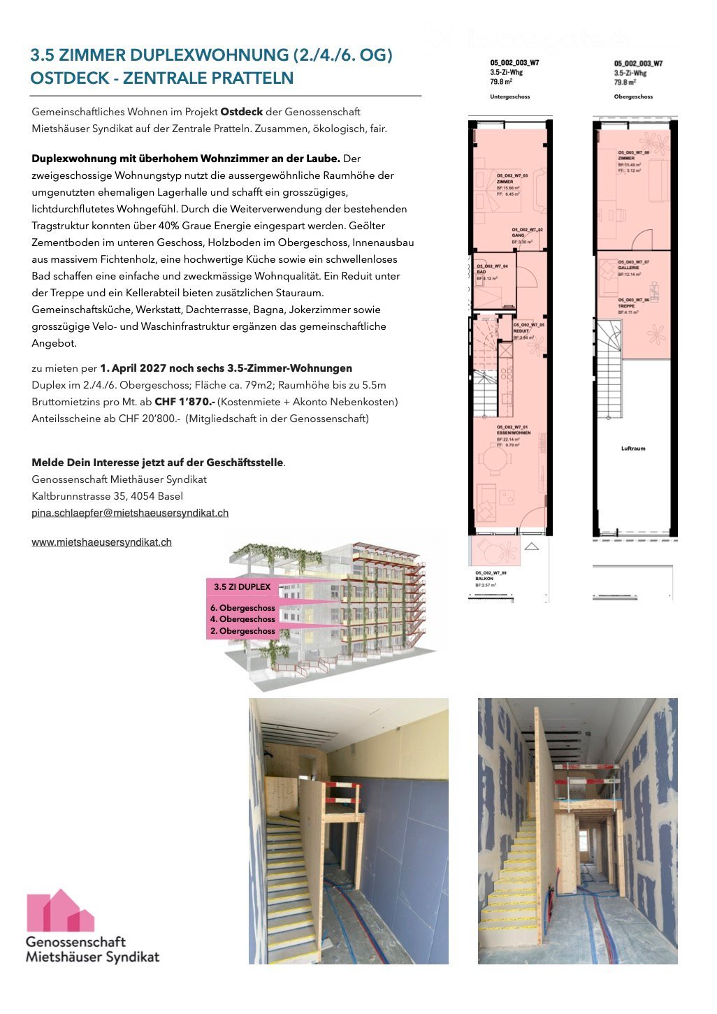 2 ½ rooms apartment, photo 4 of 4