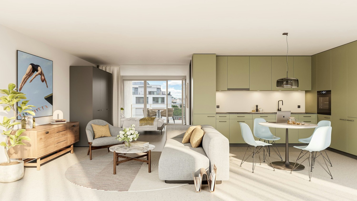 loft di 1 ½ locali