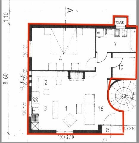 2 ½ rooms apartment, photo 5 of 5