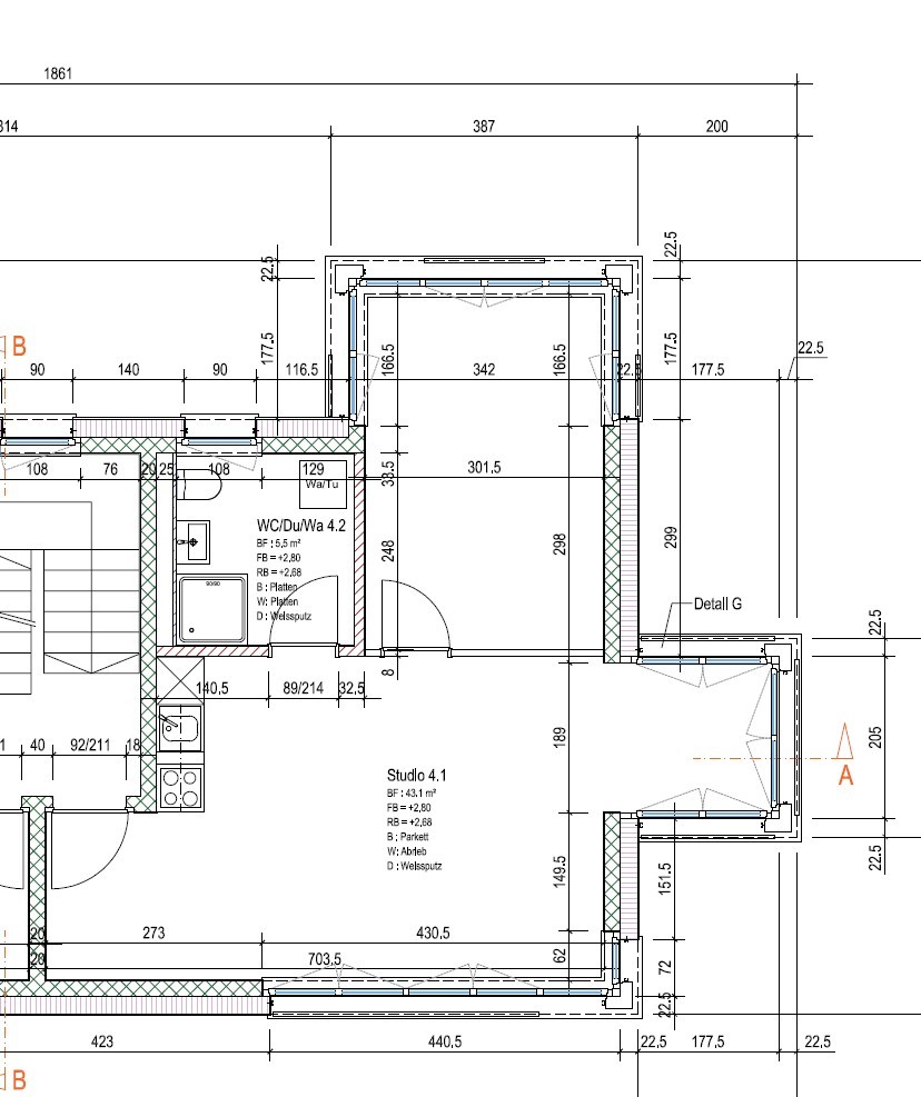 2 ½ rooms apartment, photo 3 of 5
