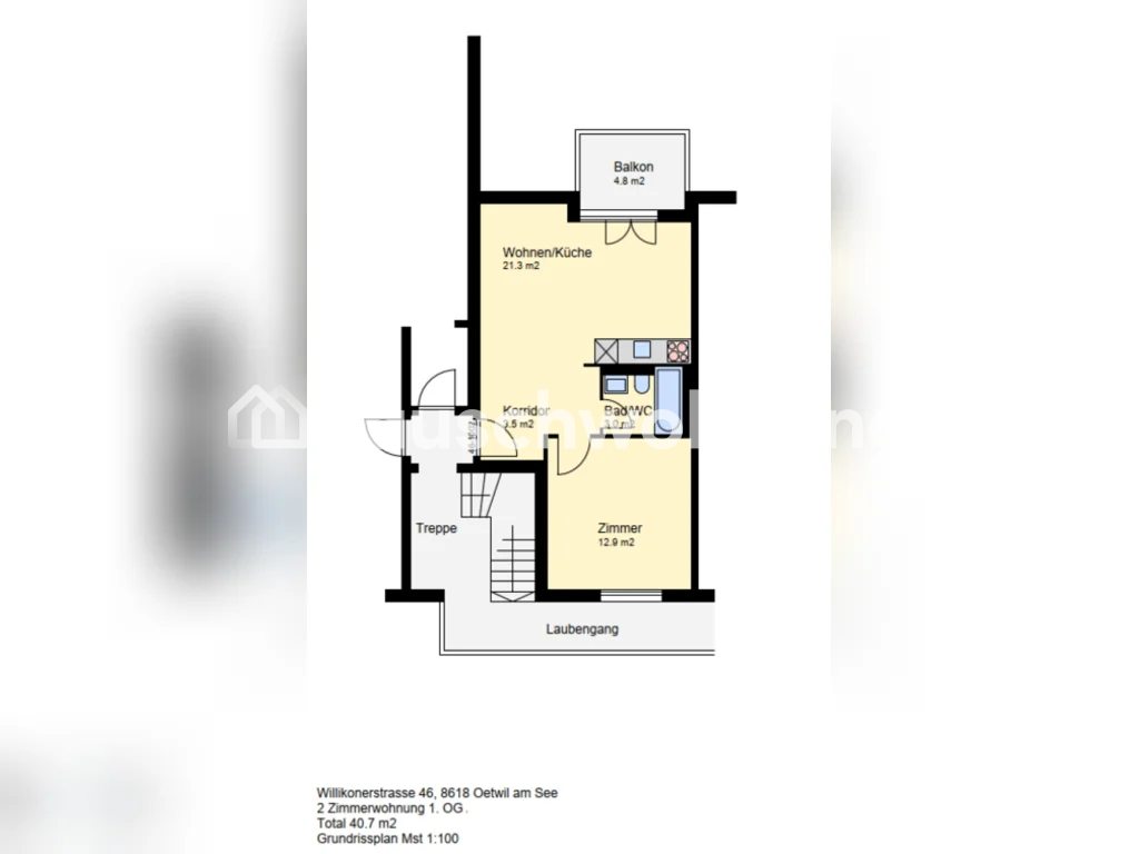 2 ½ rooms apartment, photo 1 of 3