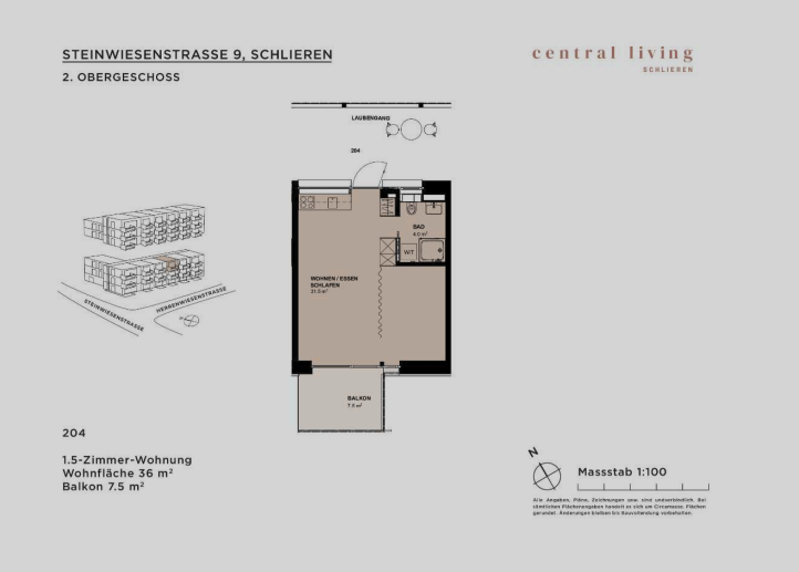 1 ½ rooms apartment, photo 5 of 5