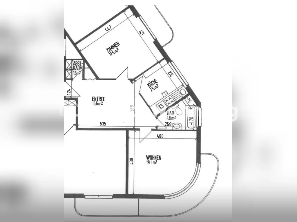 2 ½ rooms apartment, photo 3 of 3