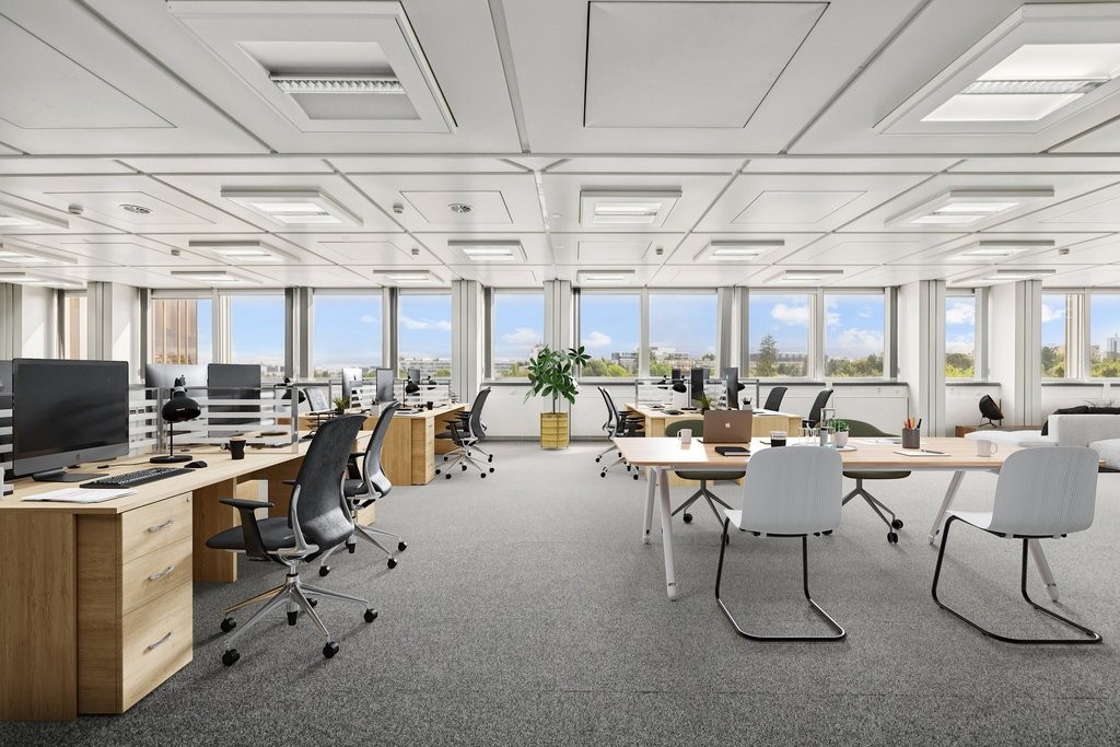 730m² office