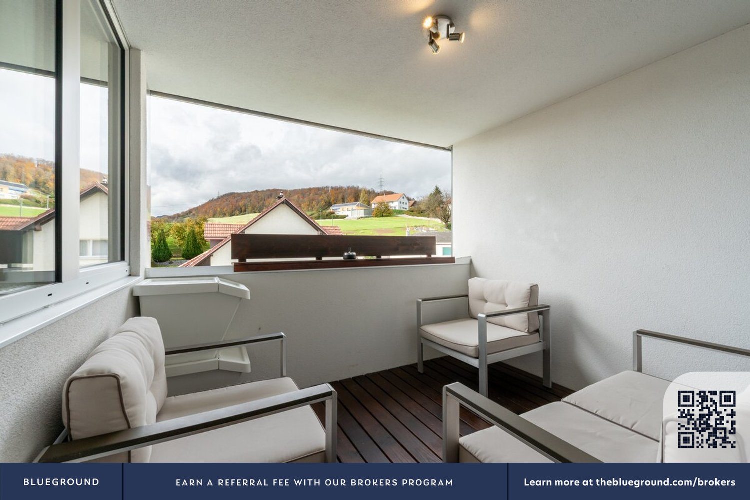 4 pièces appartement meublé