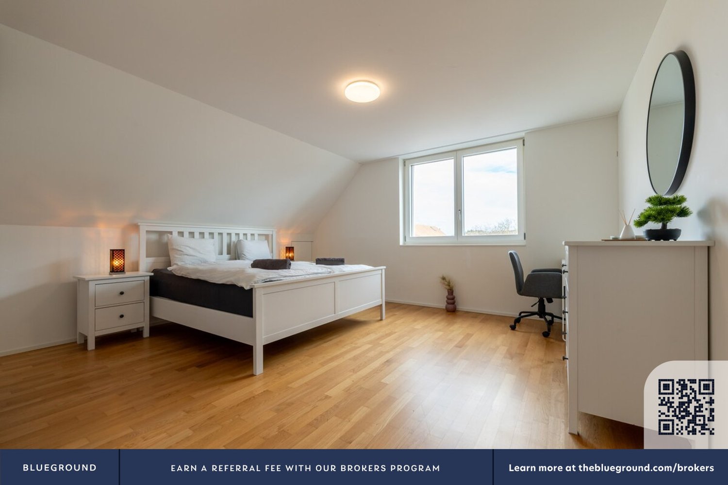 4 pièces appartement meublé