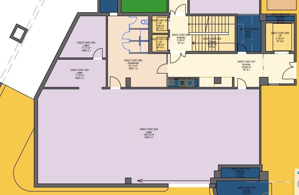 193m² storage room, photo 4 of 4