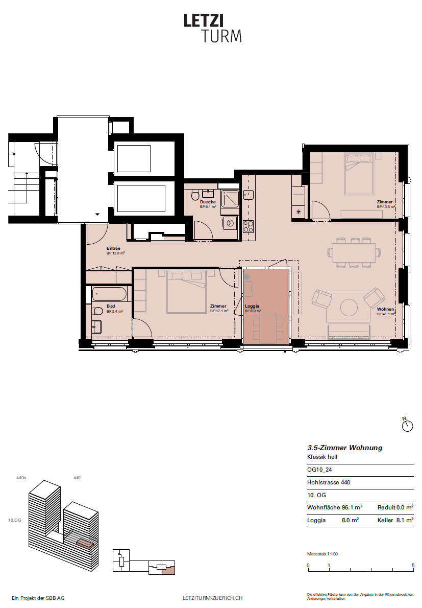 3 ½ rooms apartment, photo 2 of 7