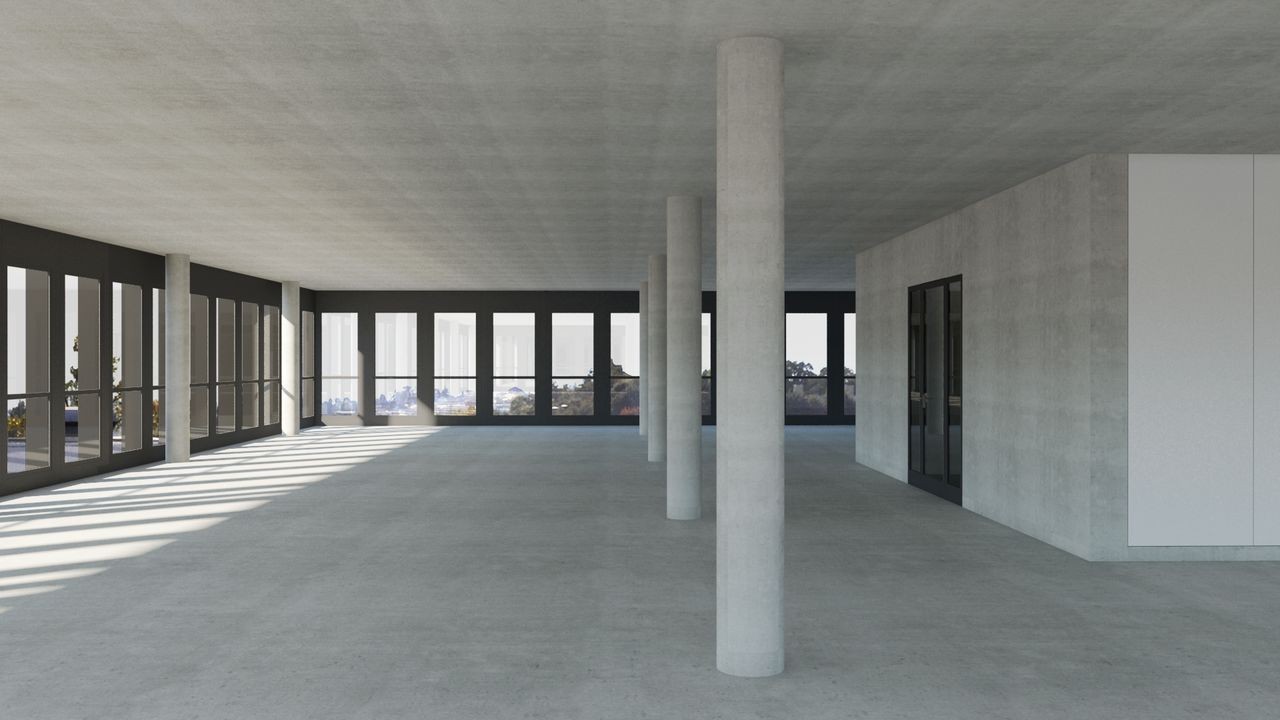 368m² office