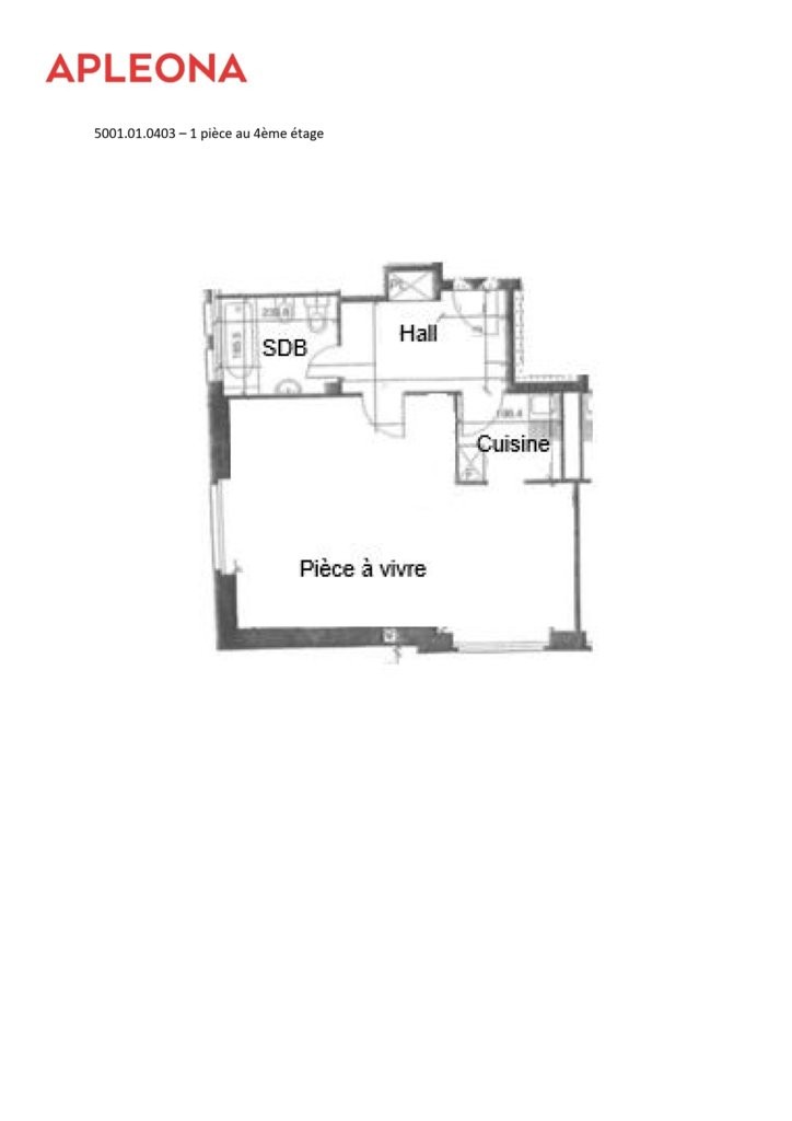 1-Zimmer-Wohnung