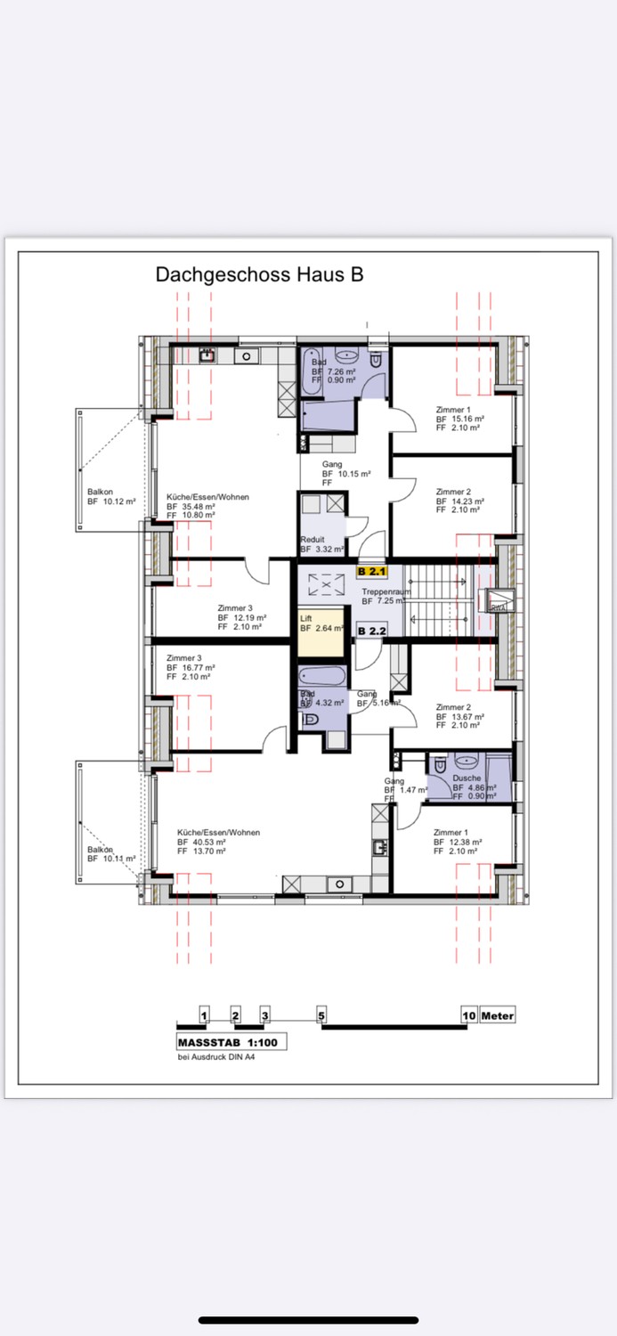 4 ½ pièces appartement