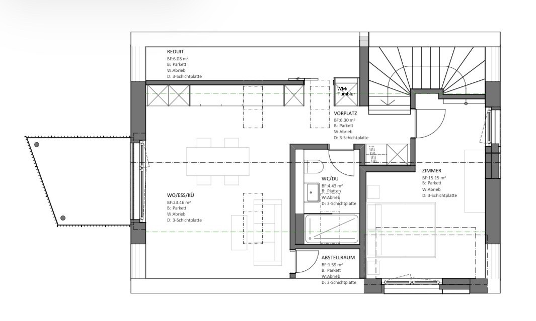 2 ½ rooms apartment, photo 5 of 6