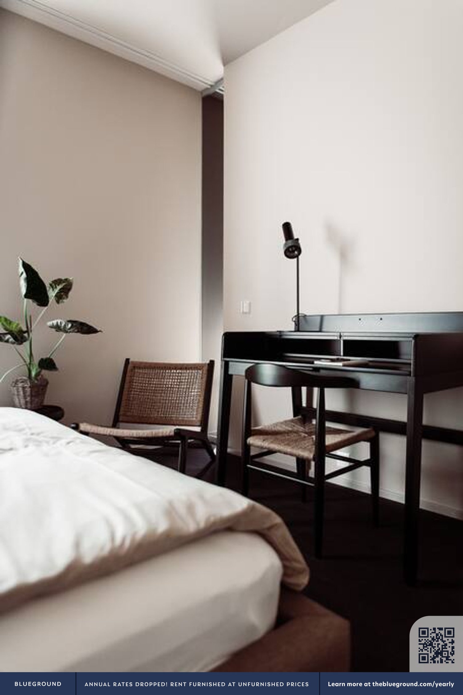 2 rooms furnished flat