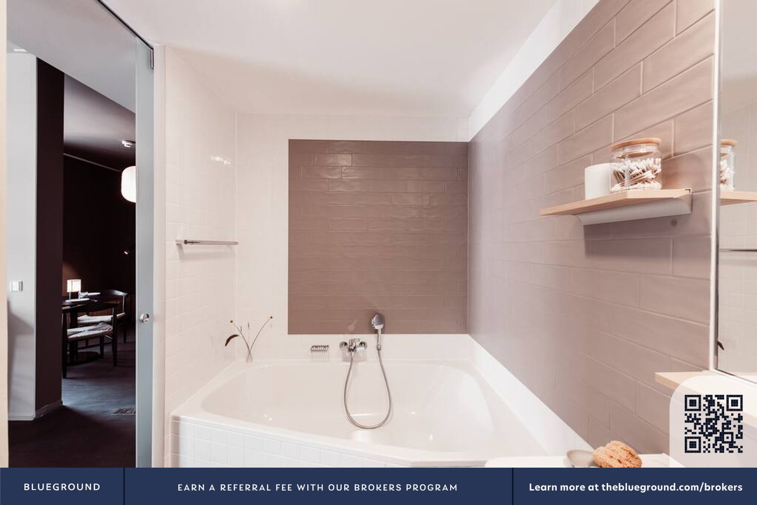 2 rooms furnished flat