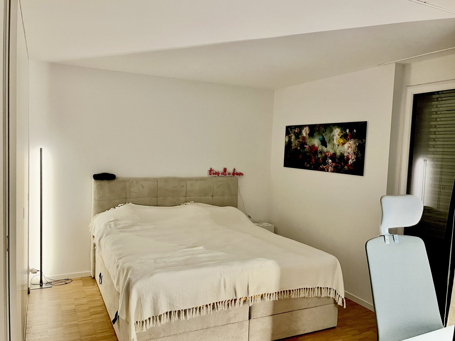 3 rooms furnished flat