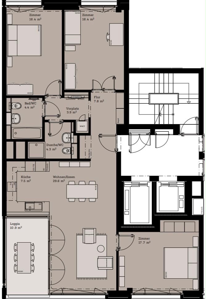 Room in a shared flat, photo 4 of 4