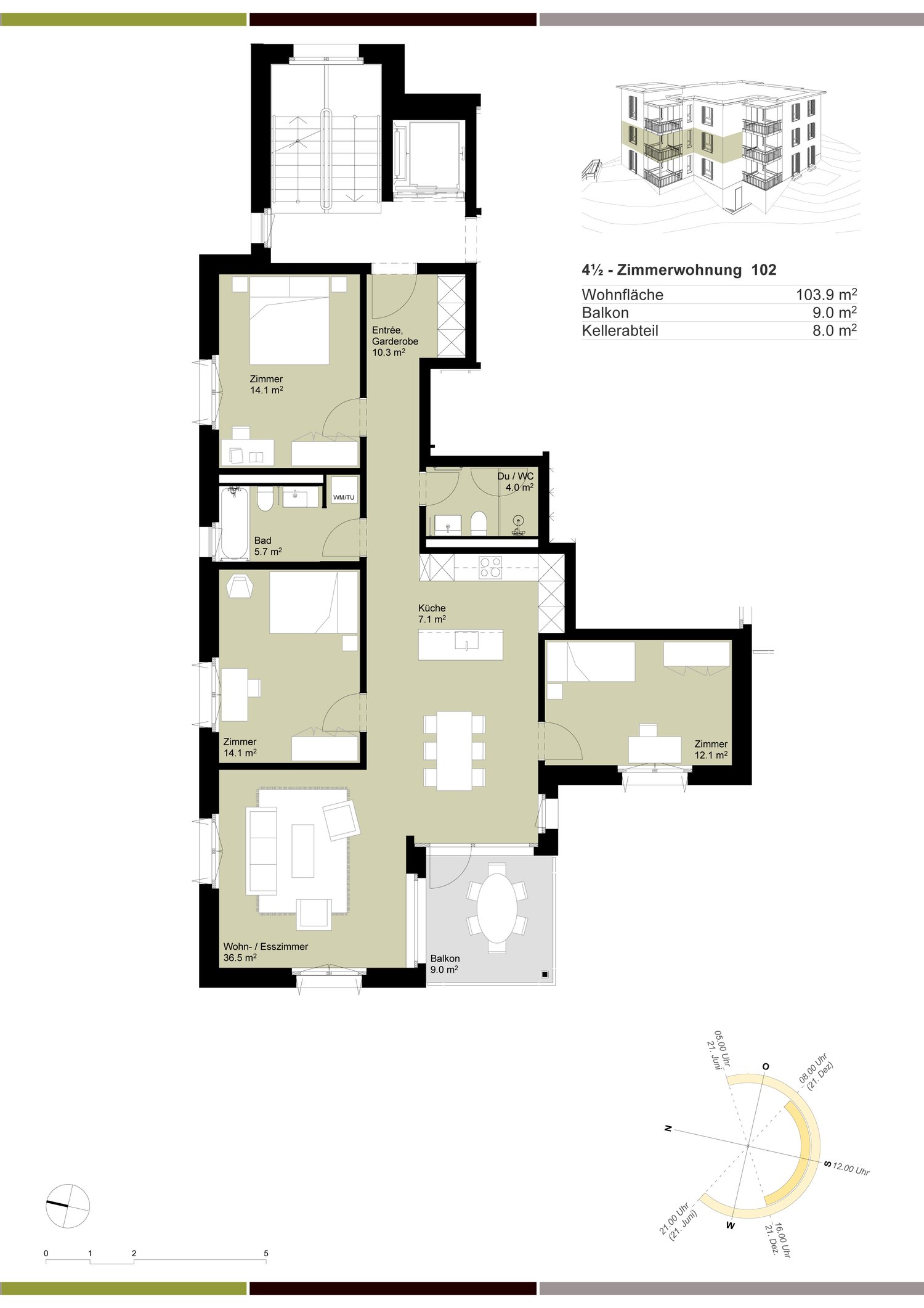 Appartement de 4 ½ pièces