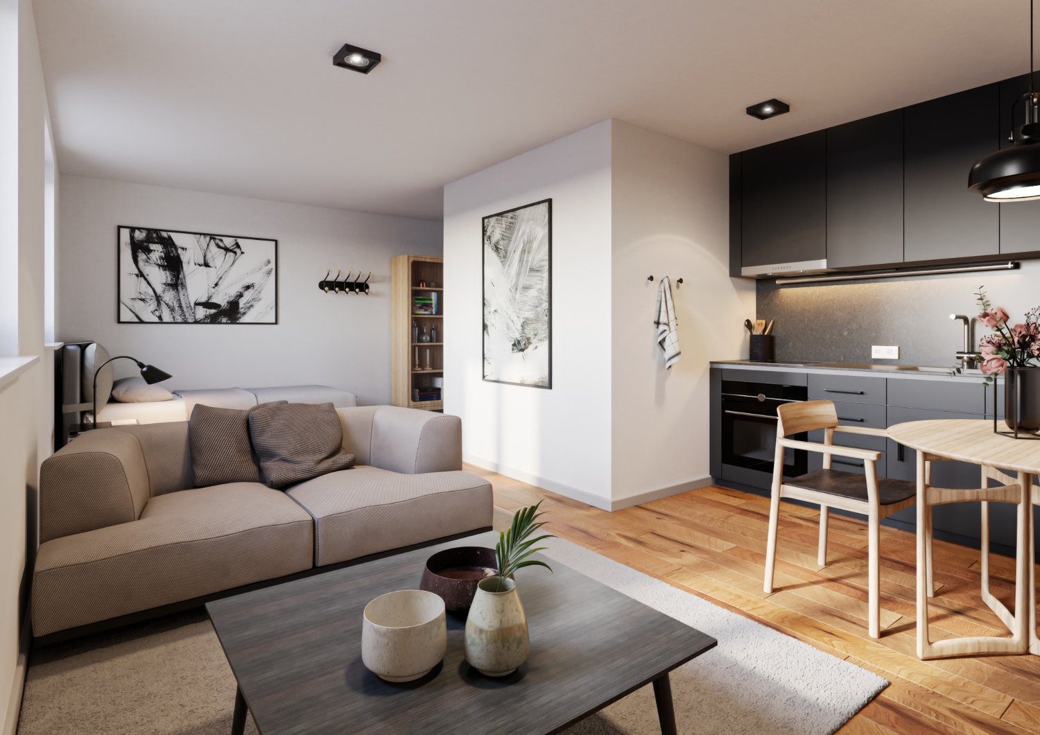 1 ½ rooms apartment, photo 1 of 4