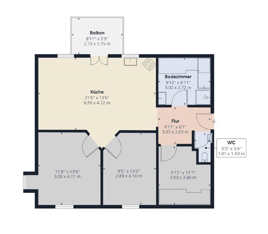 4 ½ room apartment
