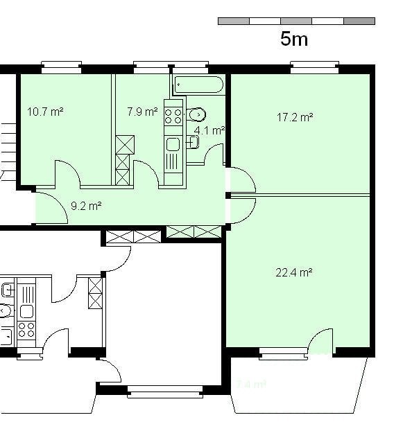 3 rooms apartment, photo 7 of 7
