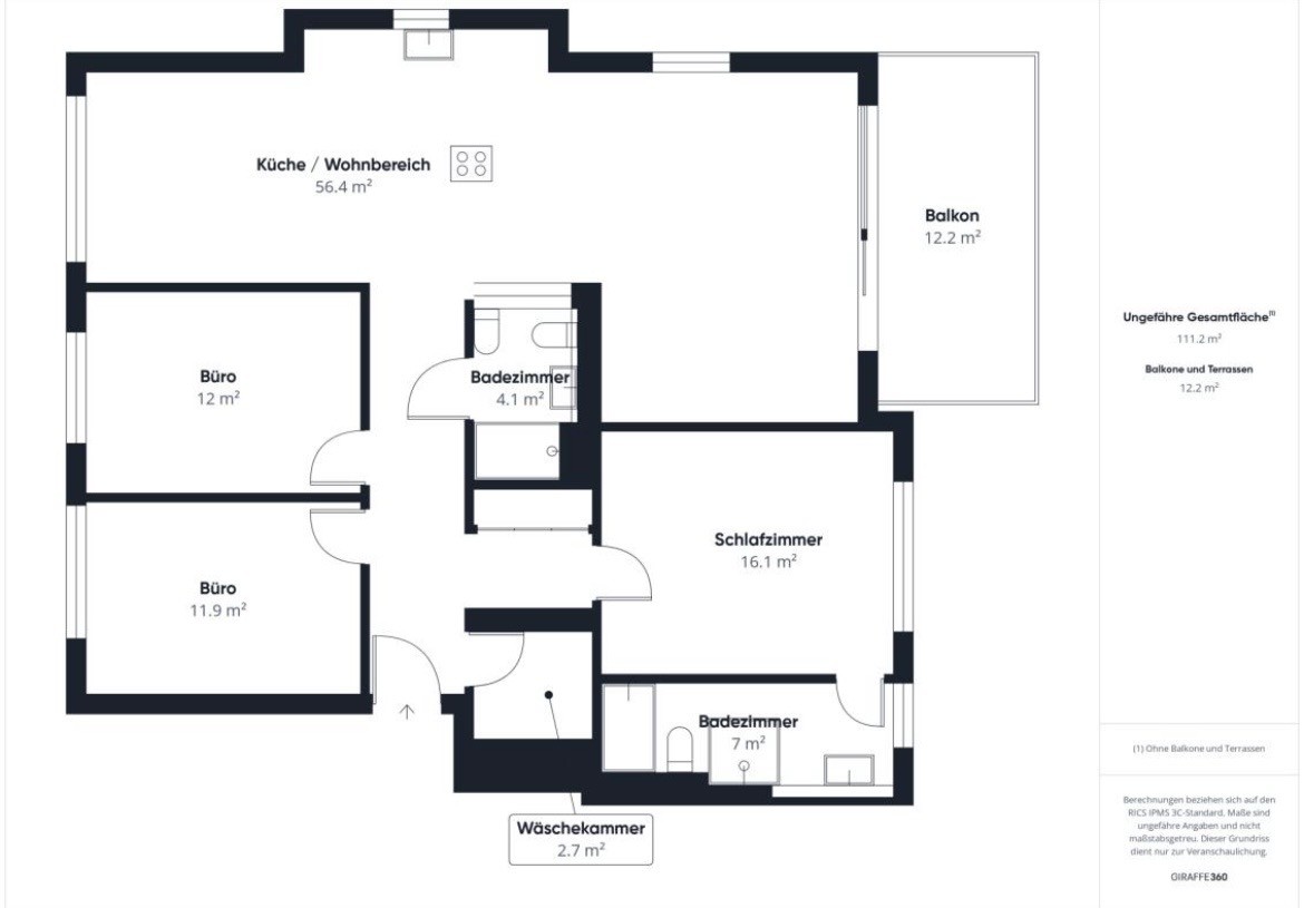 4 ½ rooms apartment, photo 6 of 10