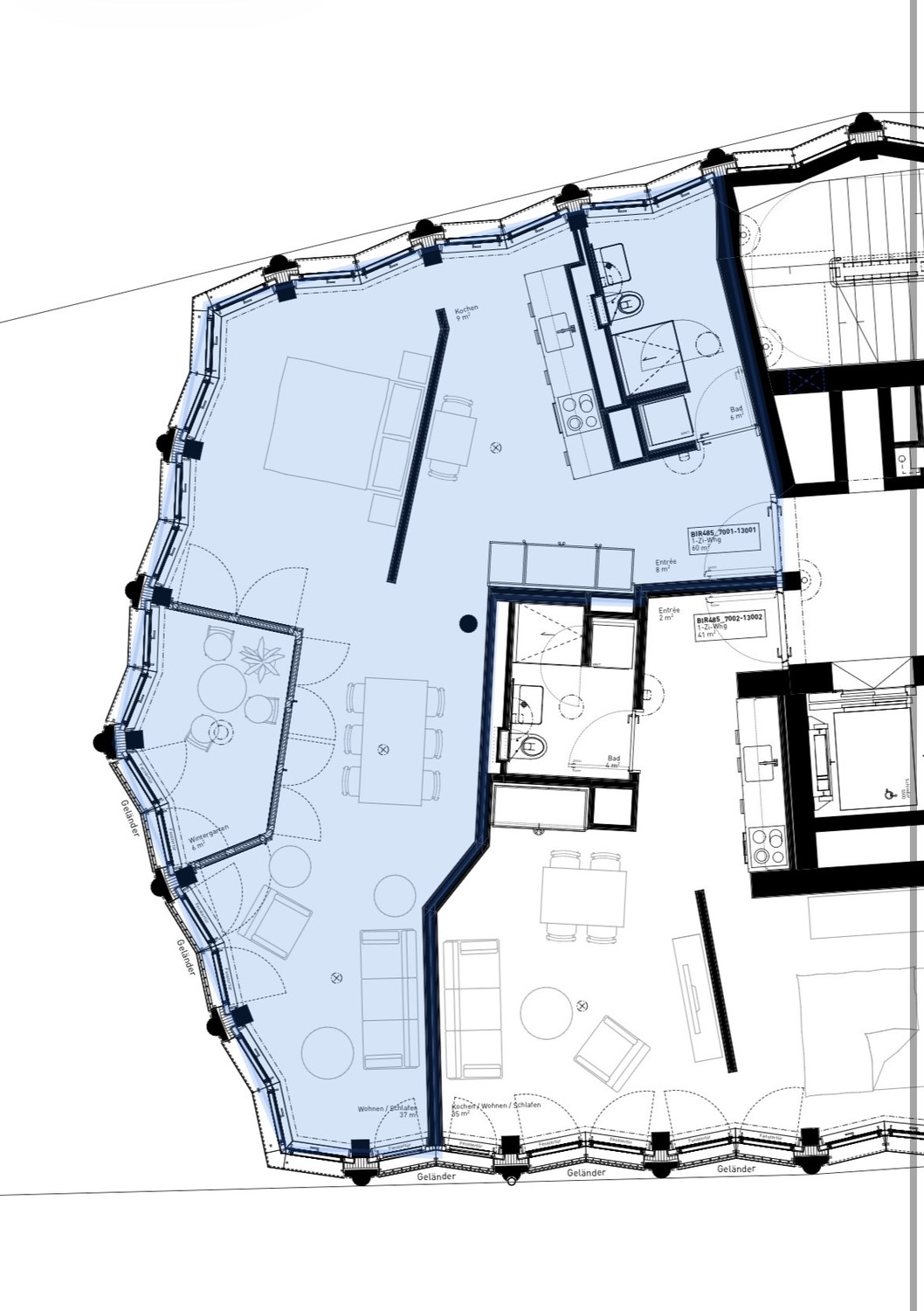 2 ½ Zimmer Wohnung
